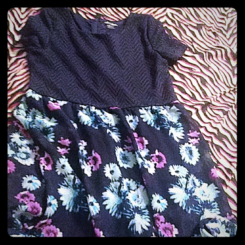 Navy blue dress